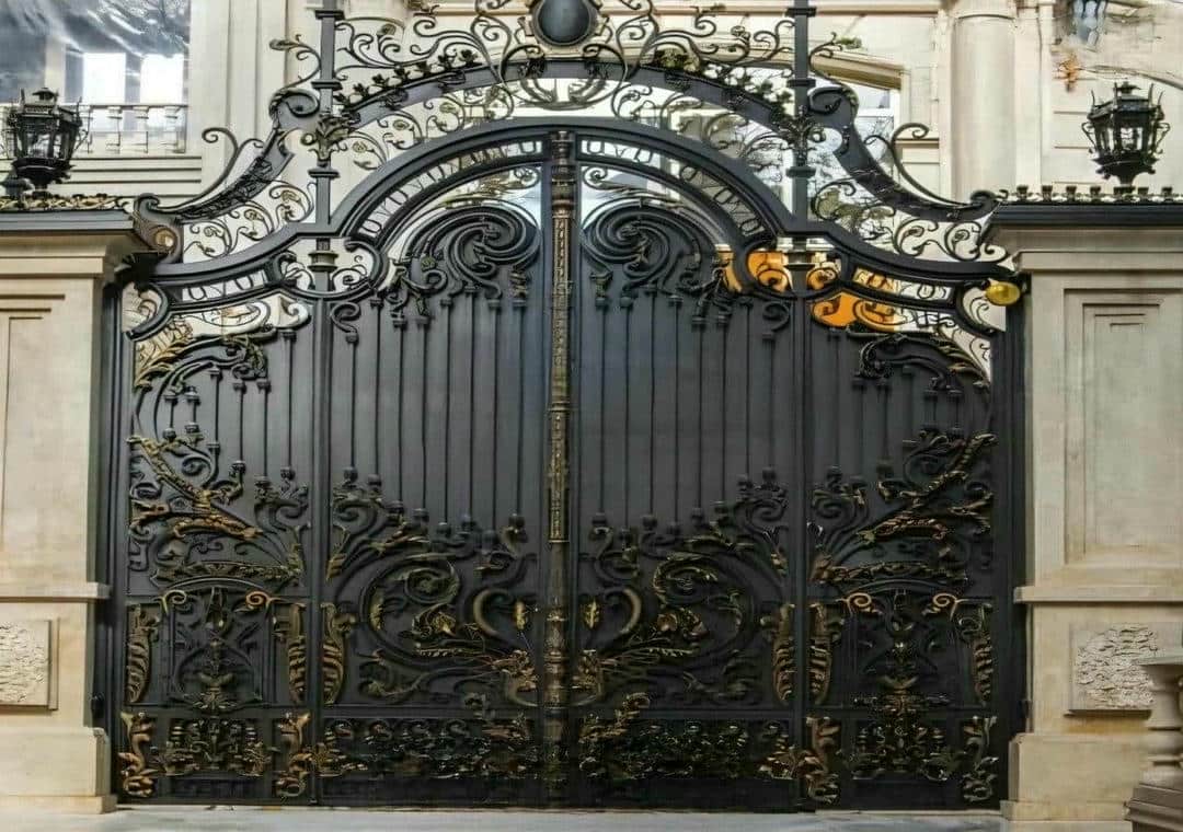درب حیاط فرفورژه مازندران