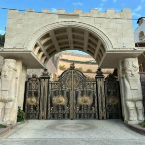 ساخت درب حیاط آهنی در ساری و مازندران