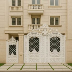 درب فلزی توسکا در ساری