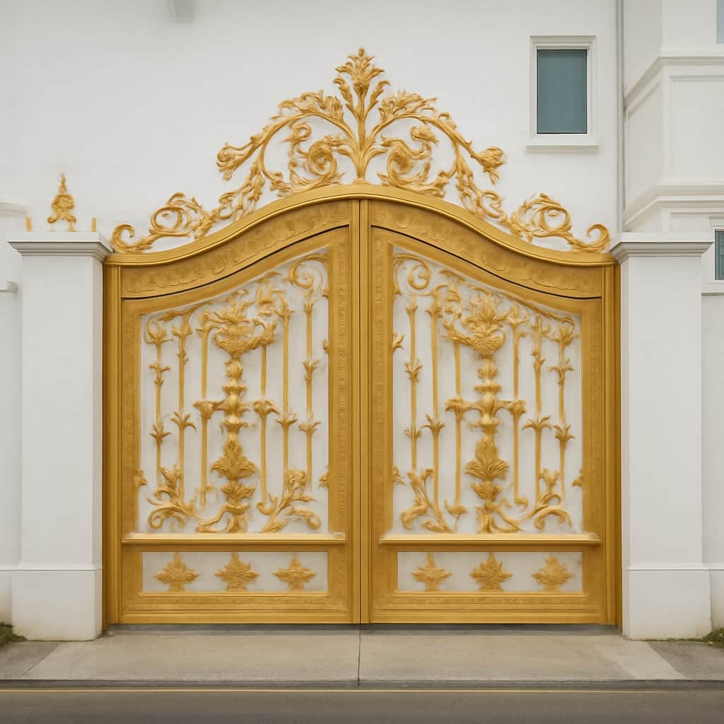 درب فلزی غنچه در ساری