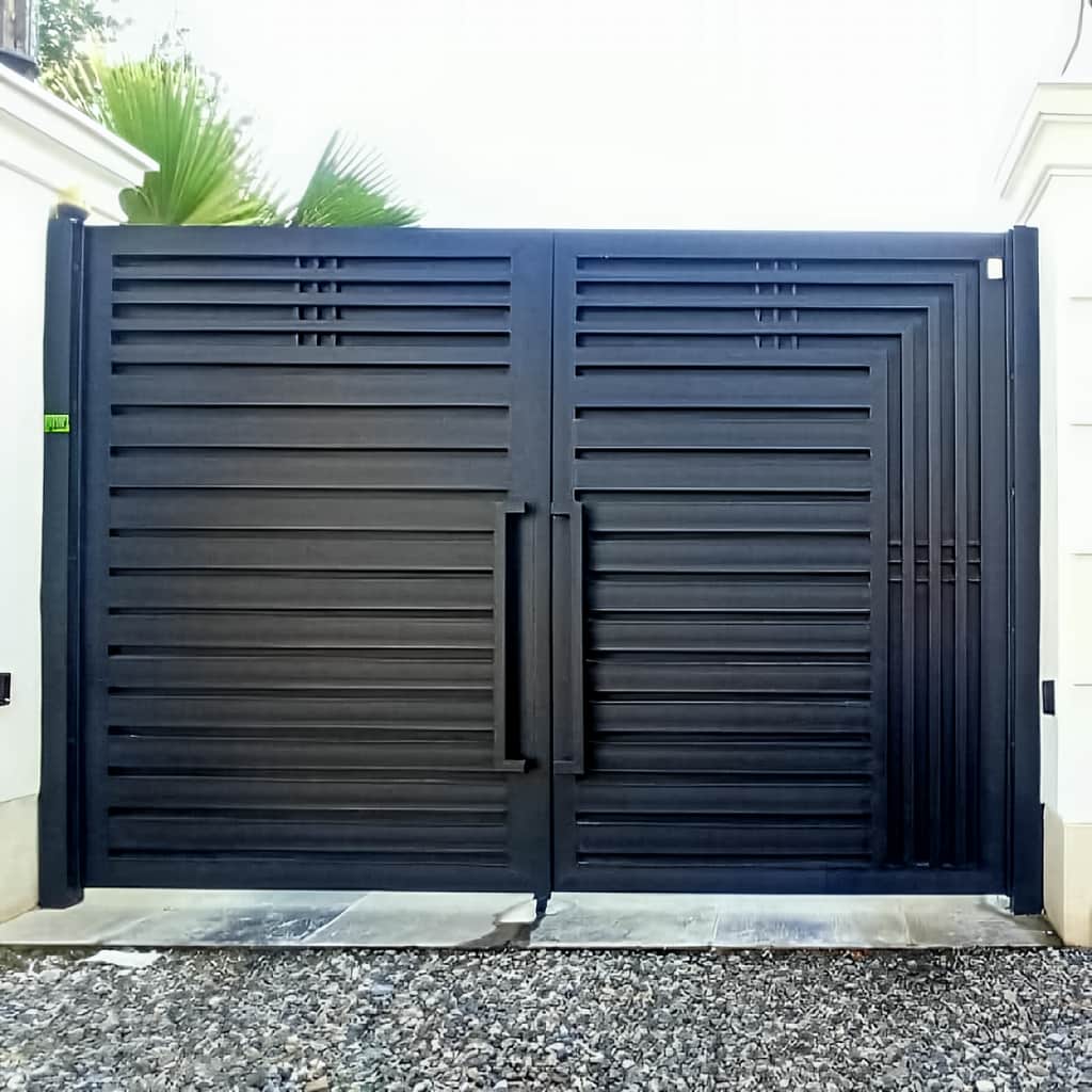 خرید درب فرفورژه مدرن دیلایت مستطیل در ساری