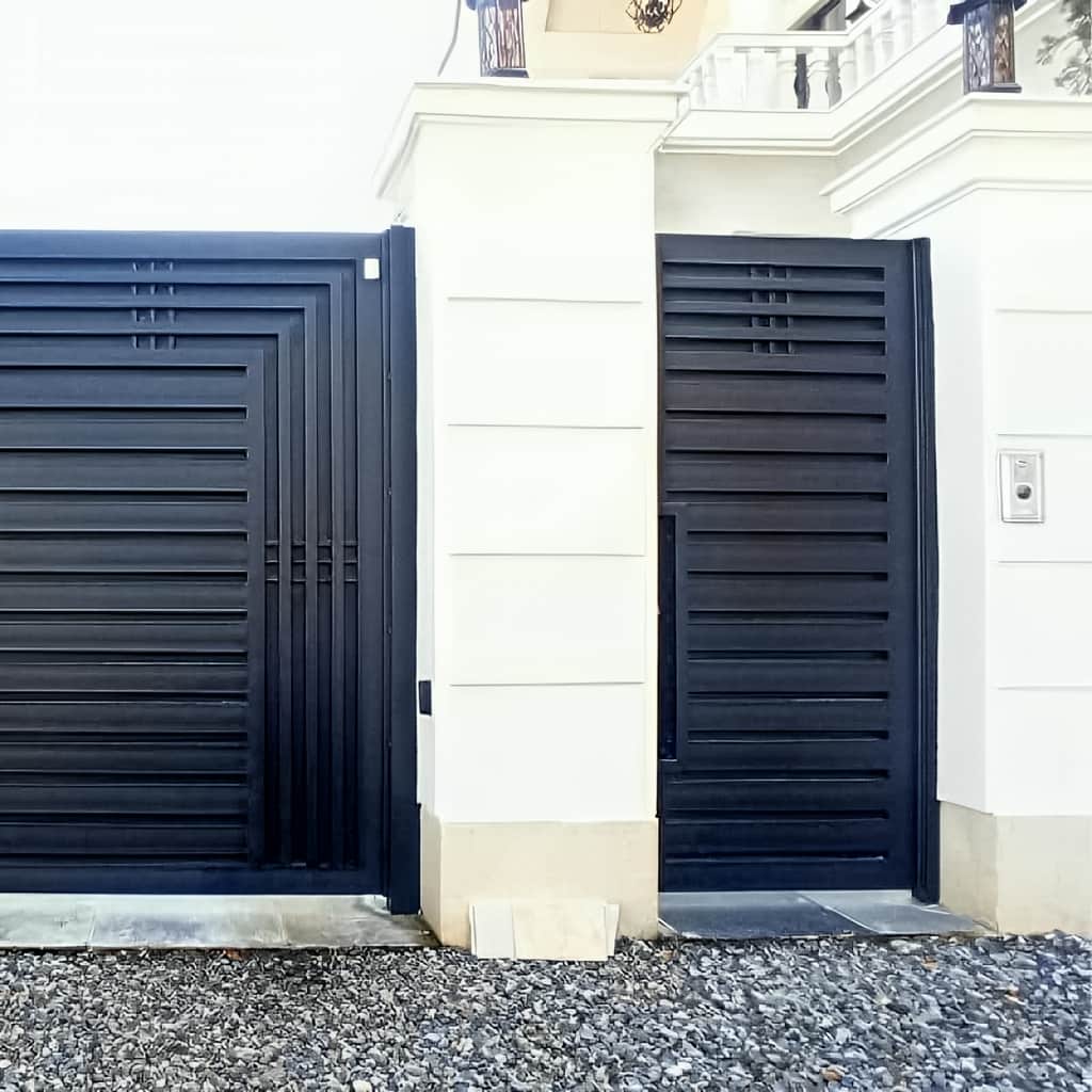 قیمت درب ویلایی مدرن دیلایت مستطیل در ساری