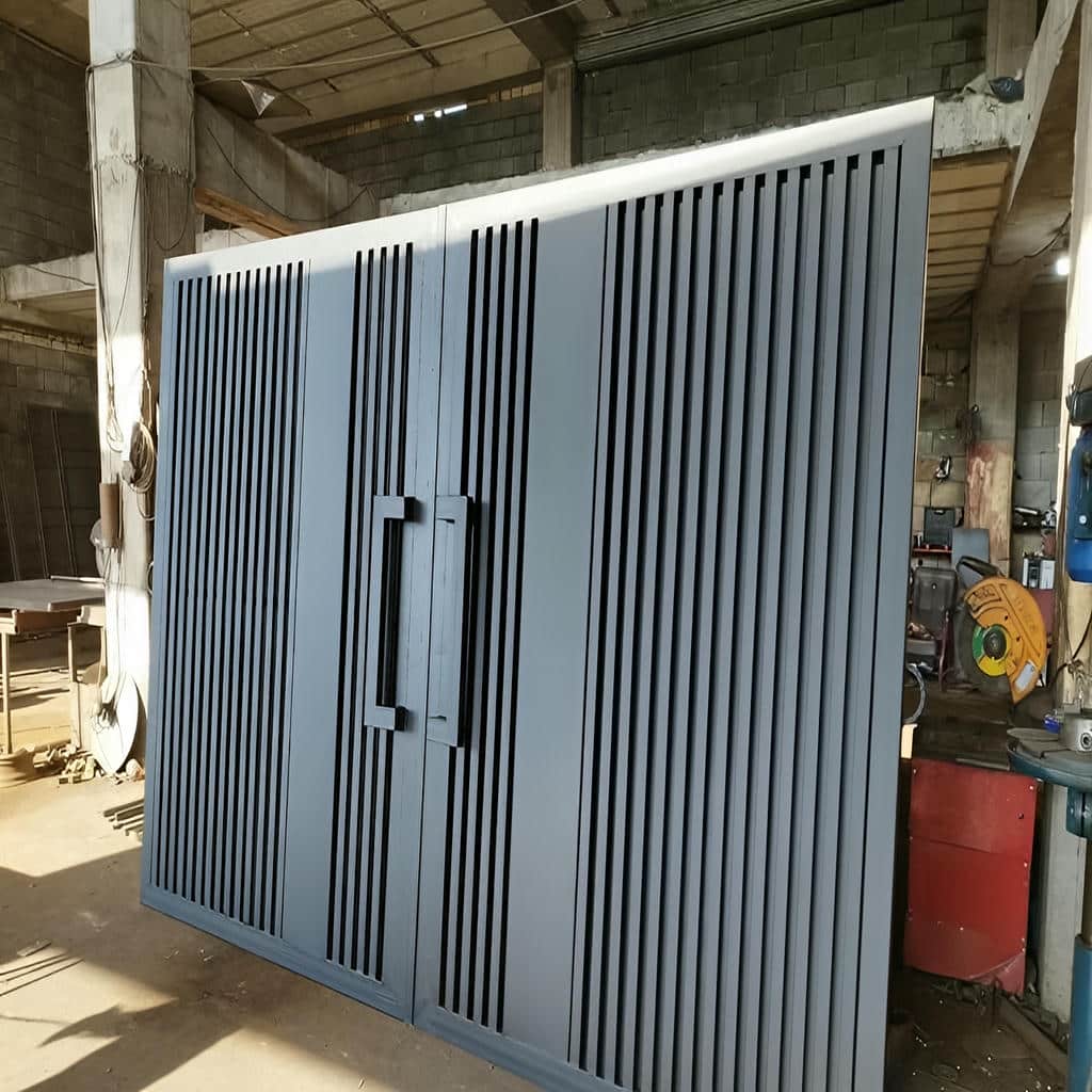 درب فلزی مدرن اسپاین در ساری