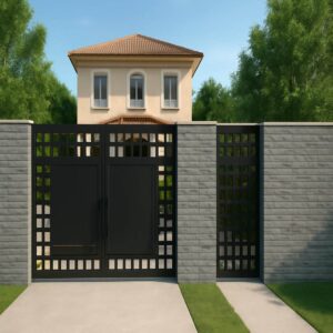 درب فلزی مدرن کوآدرا در ساری