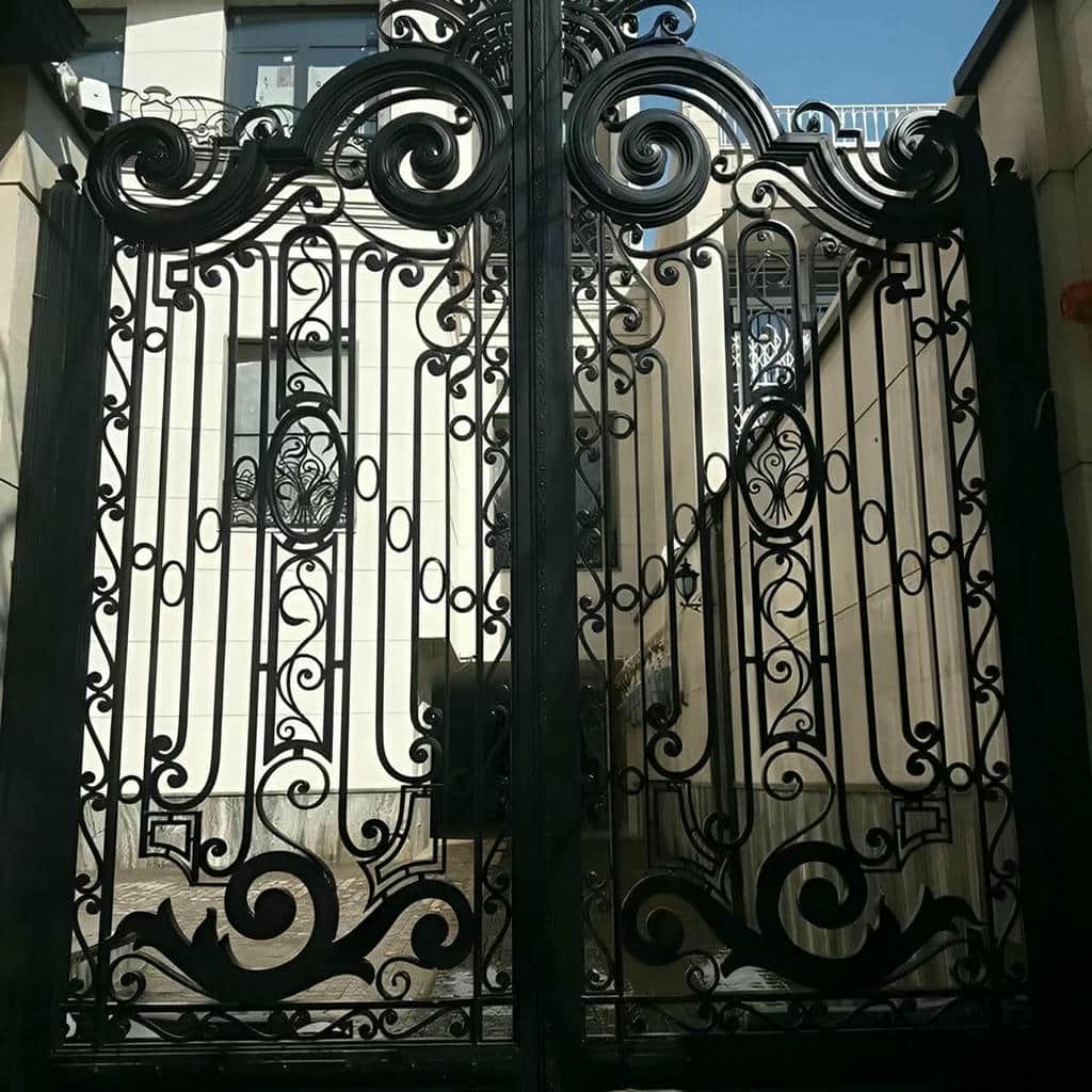 درب فلزی نگین در ساری