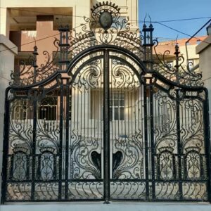 درب پارکینگ فرفورژه سفارش در ساری