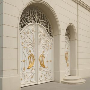 درب فلزی پروانه در ساری