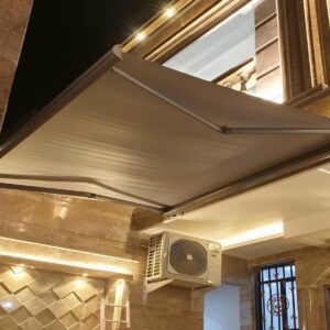 سایبان برقی مقاوم برای فضاهای صنعتی در ساری