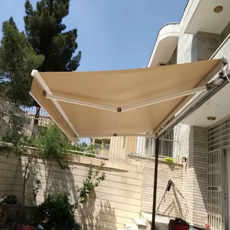 سایبان برقی ضد UV برای محافظت پوست و مبلمان در ساری
