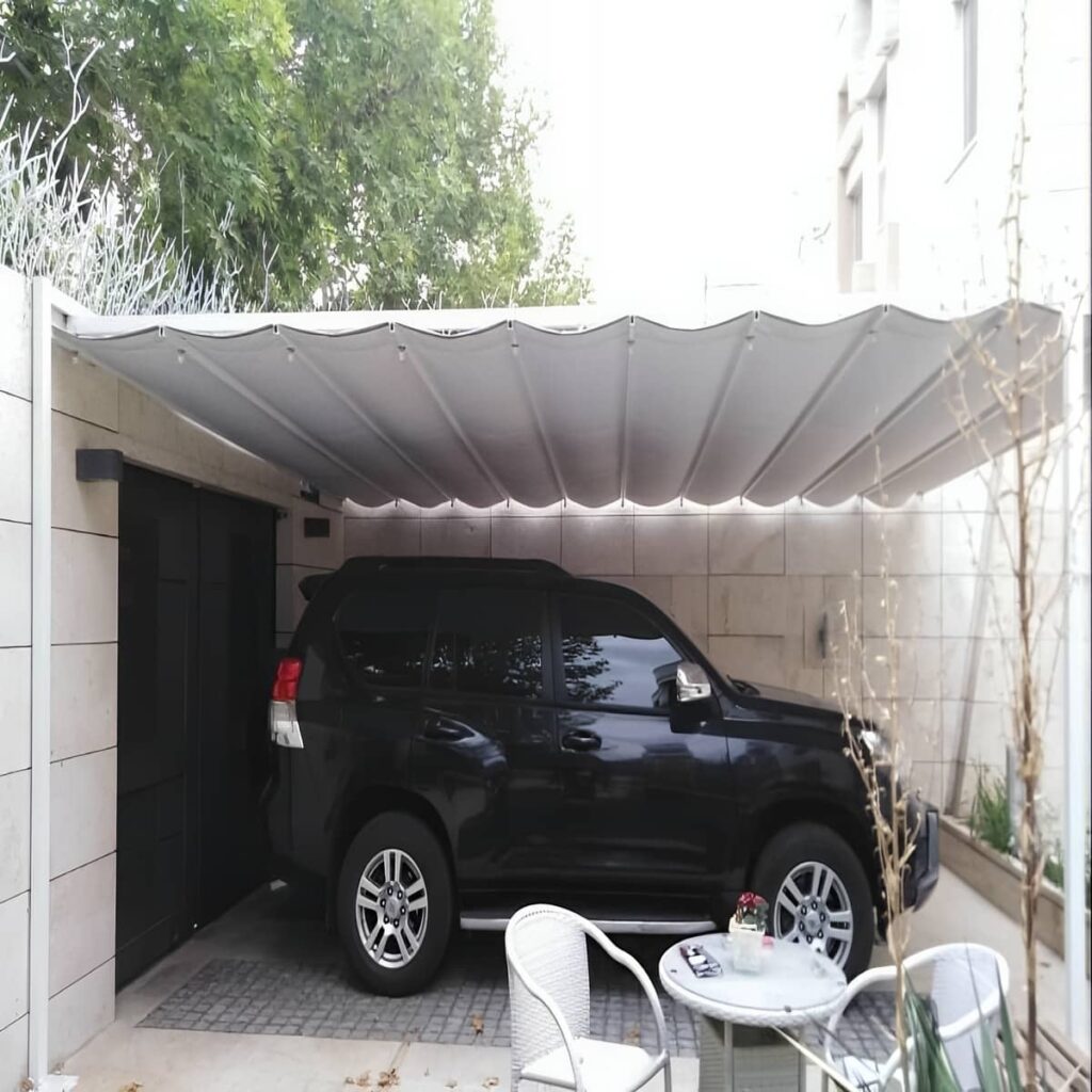 خرید سقف برقی متحرک حیاط در ساری