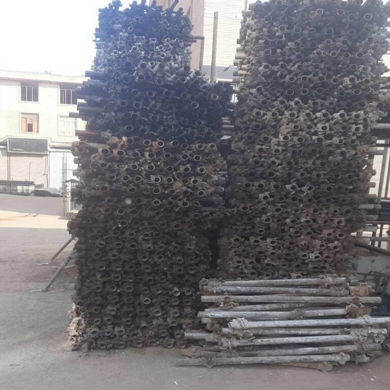 داربست موقت ورزشگاهی برای زمین ورزشی و رقابت های محلی در ساری