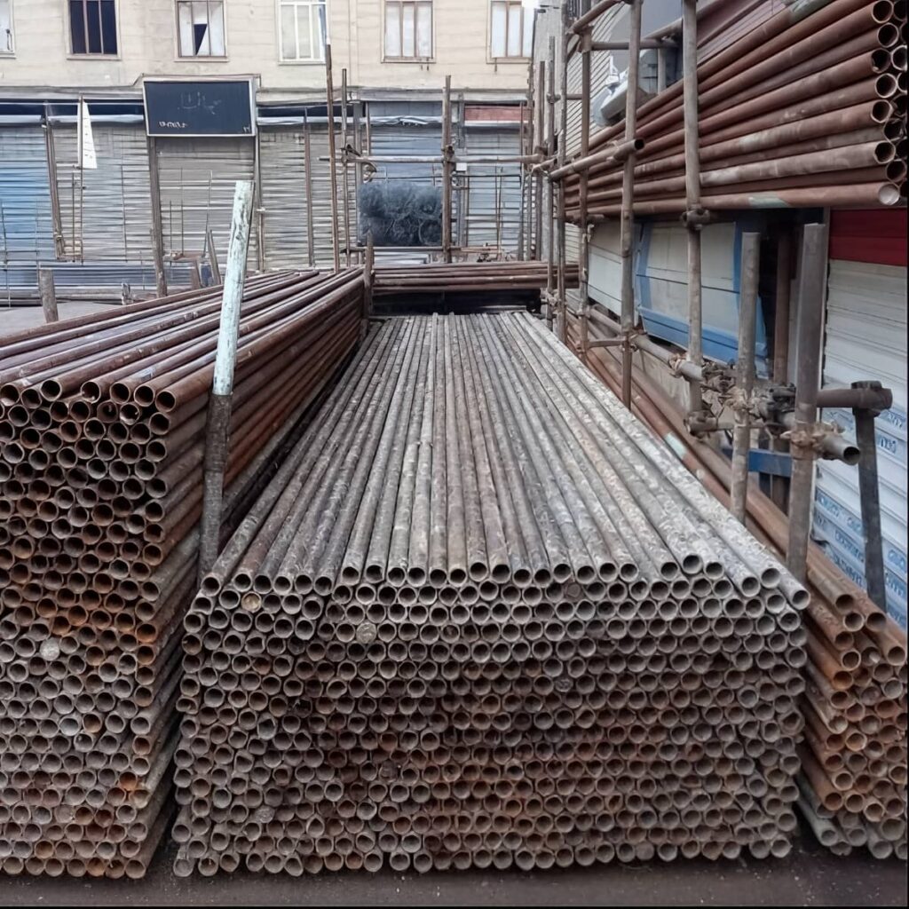 خدمات بارگیری لوله داربست در ساری