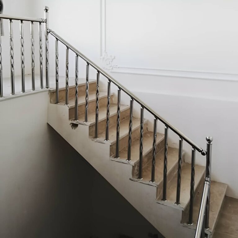 نرده استیل 304 مقاوم و ضدزنگ در ساری