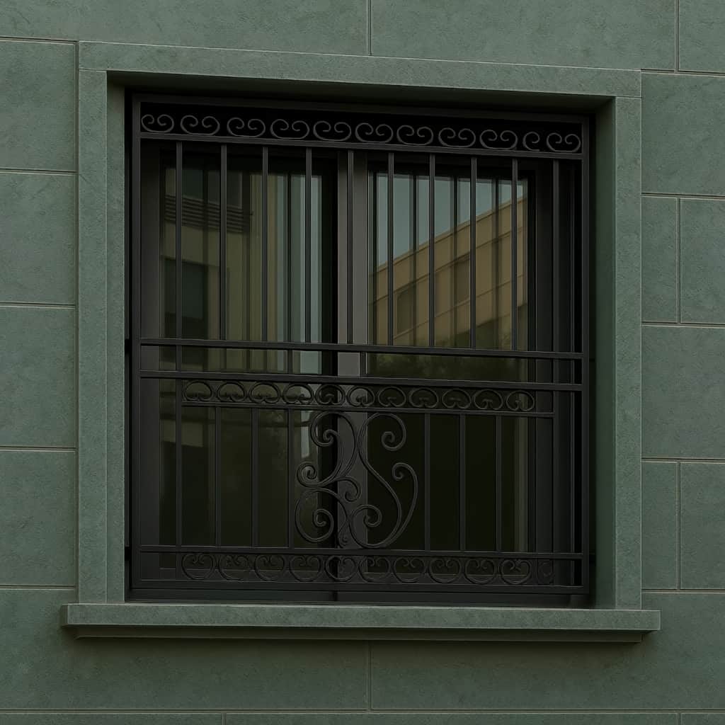 خرید گارد پنجره دوجداره ضد سرقت با خطوط متراکم در ساری