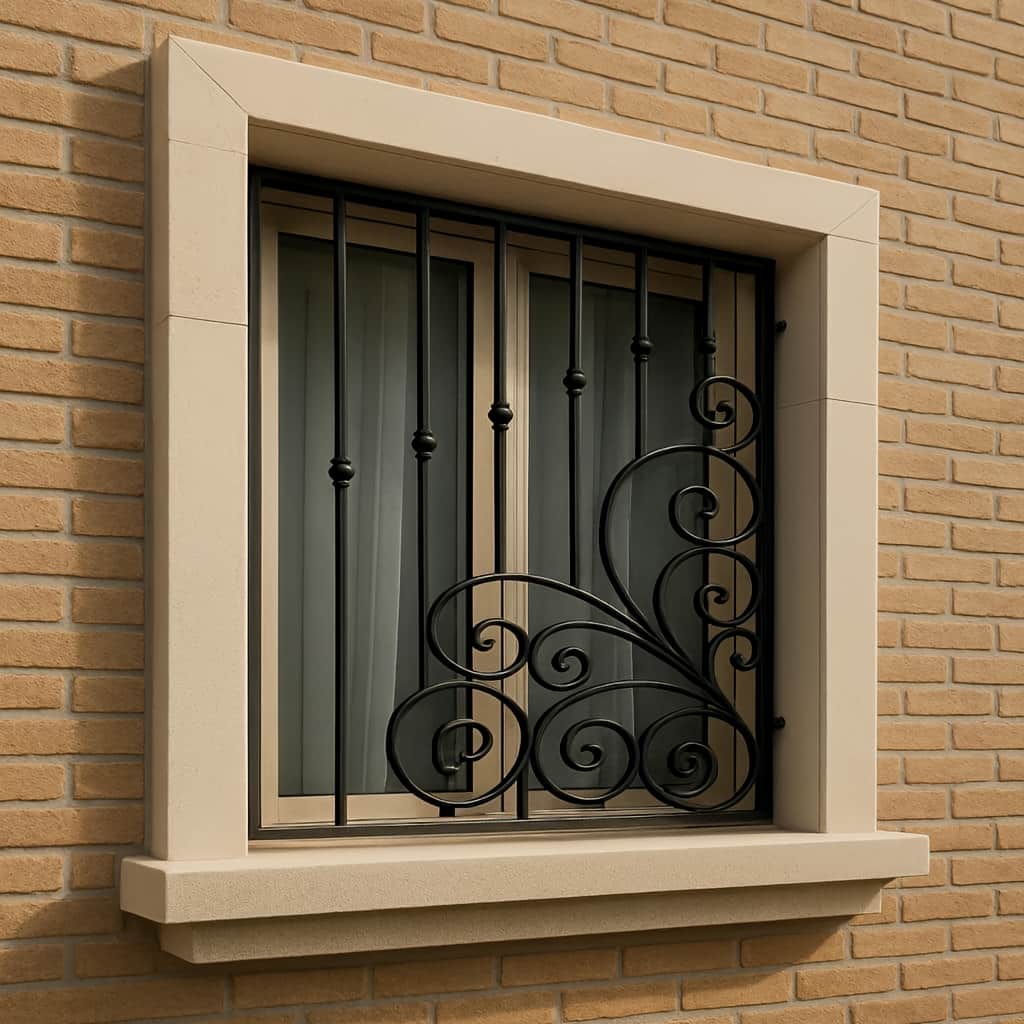 اجرای محافظ پنجره پروفیلی قوطی آهنی با شبکه مربعی در ساری اجرای محافظ پنجره پروفیلی قوطی آهنی با شبکه مربعی در ساری