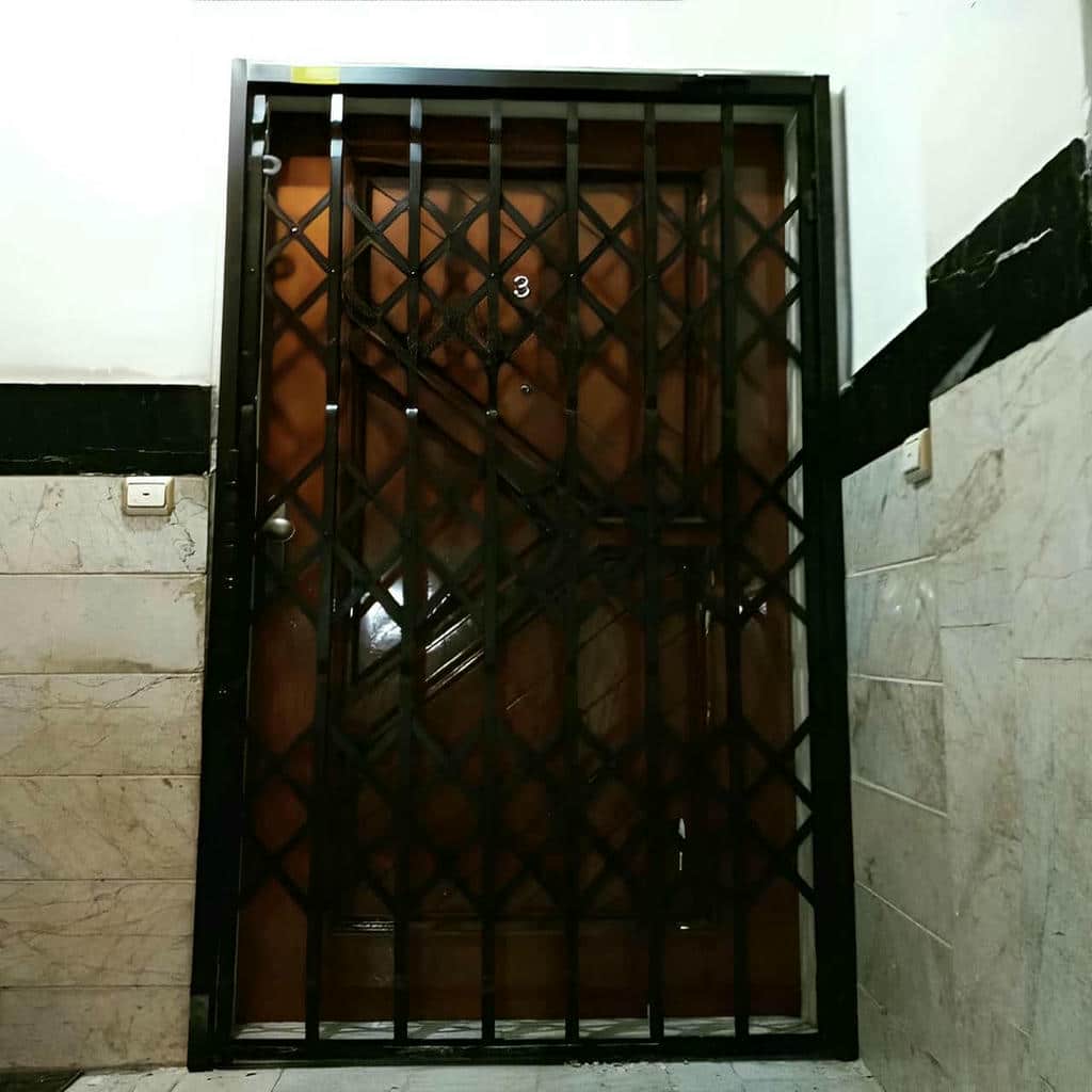 13 مدل درب حفاظ فلزی ورودی واحد در ساری