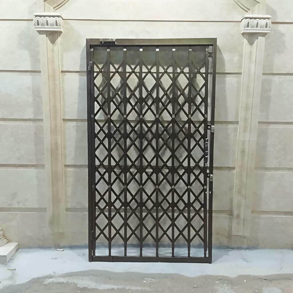 خرید درب حفاظ فلزی ورودی واحد برای ساختمان در ساری