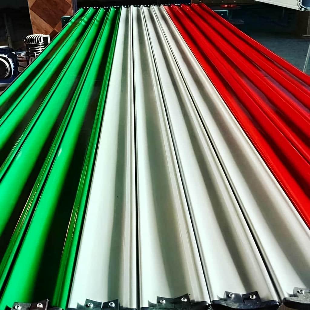 خدمات ریل کرکره برقی آلومینیومی برای ورودی تجاری در ساری