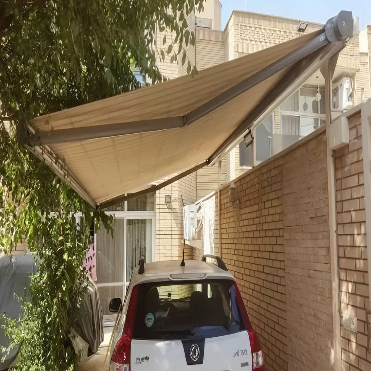 نصب سایبان برقی در ساری