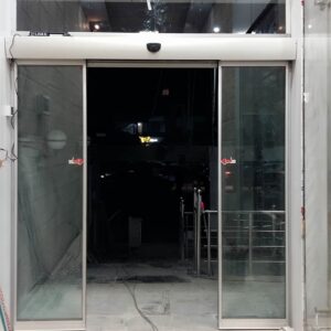 11 مدل درب اتوماتیک شیشه ای تک لنگه لولایی در ساری