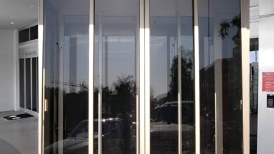 7 مدل درب اتوماتیک شیشه ای ورودی فروشگاه در ساری