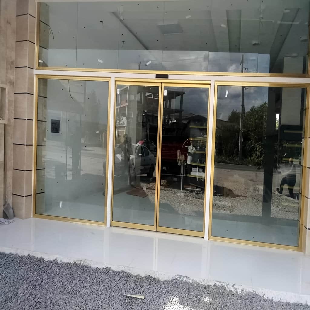 خدمات نصب درب اتوماتیک شیشه ای لوکس هتلینگ در ساری