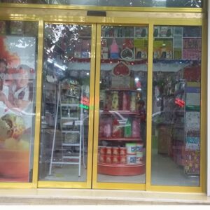 9 مدل درب اتوماتیک شیشه ای فریم دار آلومینیوم در ساری