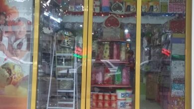 9 مدل درب اتوماتیک شیشه ای فریم دار آلومینیوم در ساری