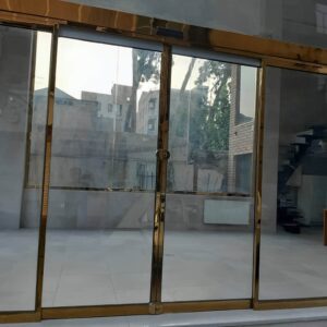 6 مدل درب اتوماتیک شیشه ای فریم لس سکوریت در ساری