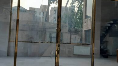 6 مدل درب اتوماتیک شیشه ای فریم لس سکوریت در ساری