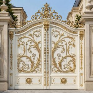 8 مدل درب ویلایی ترموود نما چوب در ساری