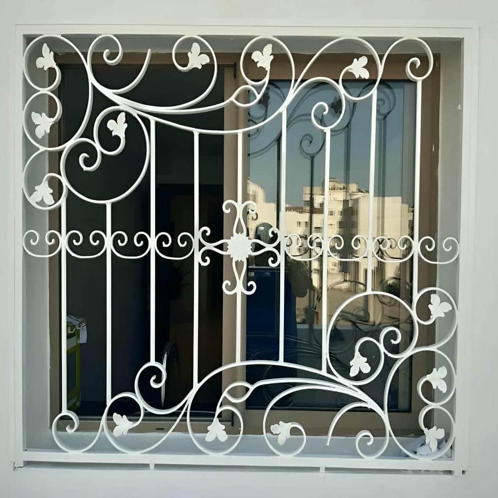 9 طرح حفاظ پنجره مدرن شبکه هندسی در ساری