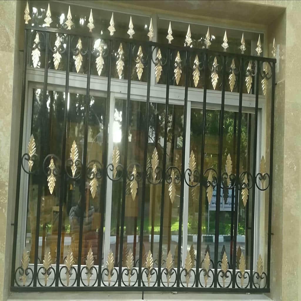 ساخت حفاظ پنجره آپارتمان طبقات پایین با قاب دوبل در ساری