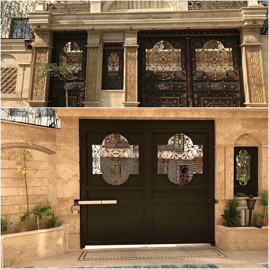 خدمات نصب جک شاسی دار روی درب فلزی حیاط در ساری خدمات نصب جک شاسی دار روی درب فلزی حیاط در ساری