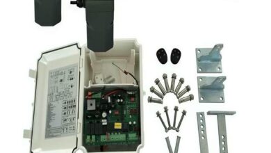 11 طرح درب برقی ویلایی دو لنگه در ساری