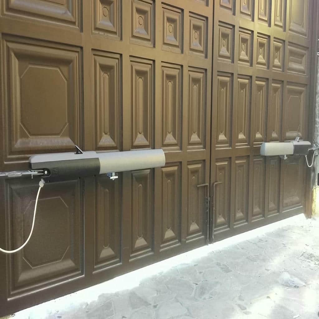 14 نمونه درب پارکینگ جک دار بازویی در ساری