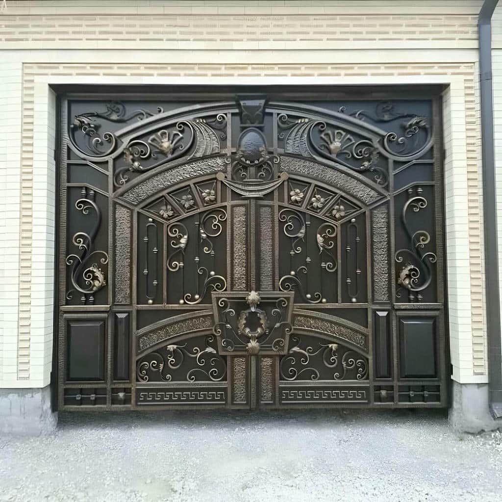 9 نمونه درب ویلایی CNC پنل مشبک در ساری