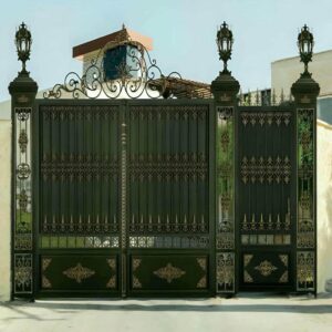 6 مدل درب باغ ویلایی قوسی در ساری