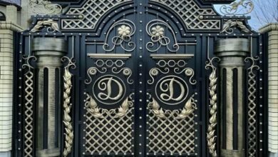 11 نمونه درب ویلایی ورودی شمالی در ساری