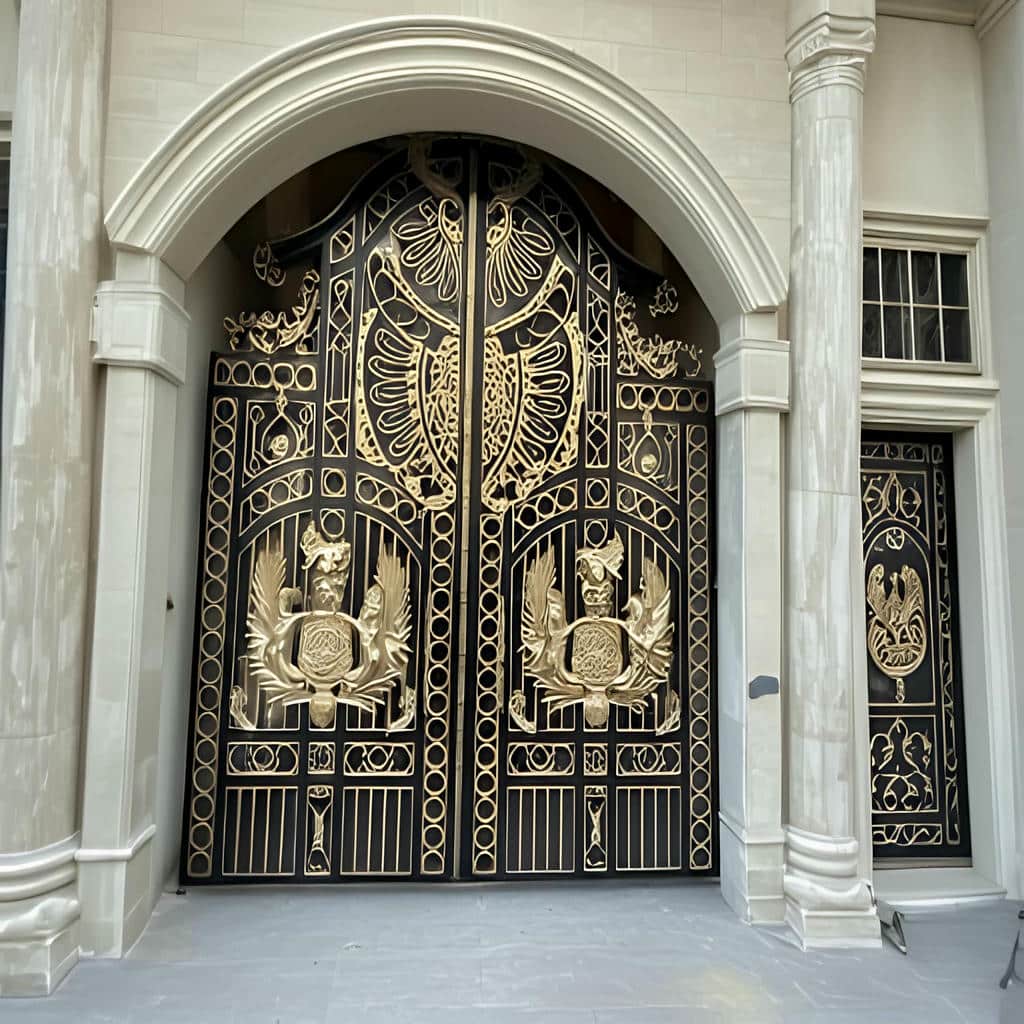 سفارش درب حیاط ورودی محوطه مدرن در ساری