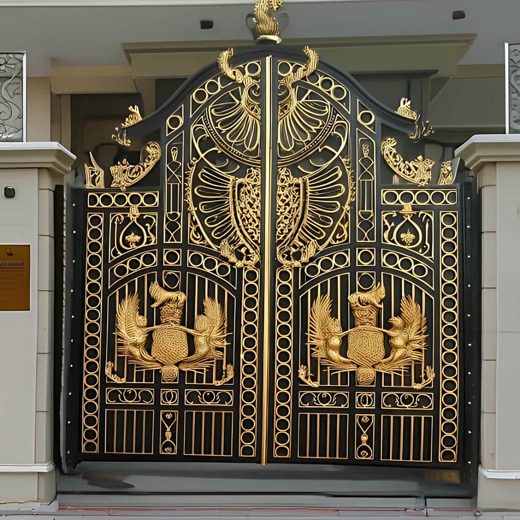 سفارش درب لیزری هندسی با پوشش نیمه بسته در ساری
