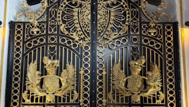 6 مدل درب ساختمان ساده شاسی فلزی در ساری