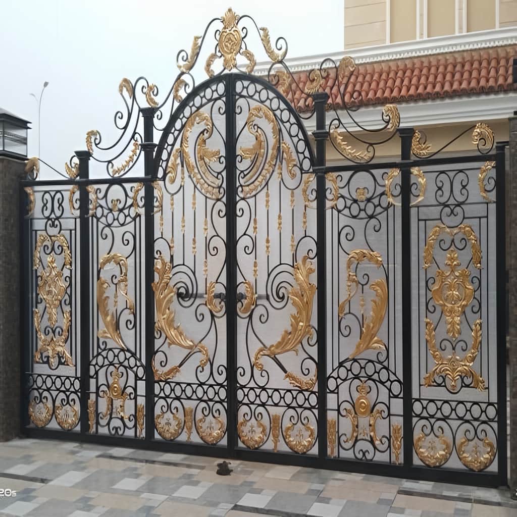 قیمت درب پارکینگ آهنی ریلی سفارشی در ساری