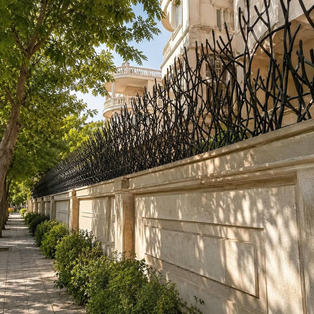سفارش حفاظ سیم خاردار حلقوی برای دیوار در ساری سفارش حفاظ سیم خاردار حلقوی برای دیوار در ساری