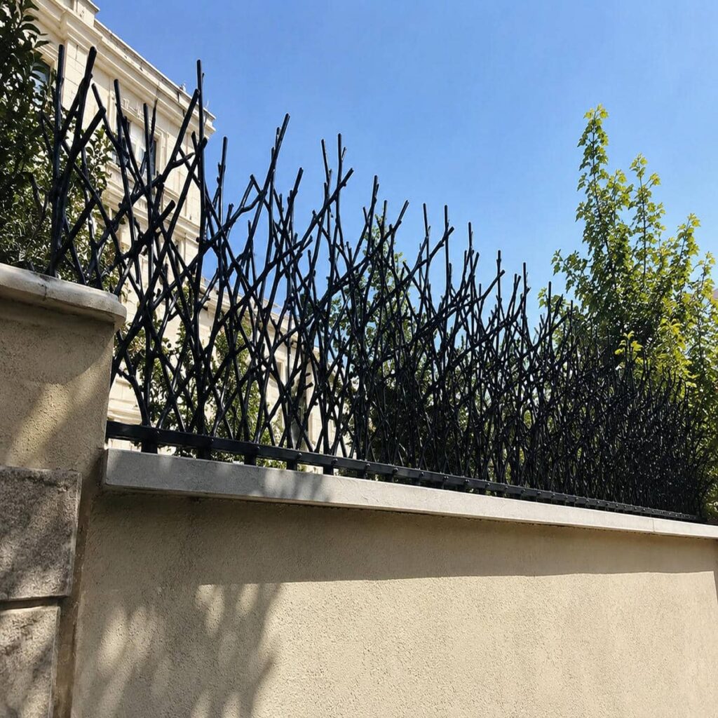 اجرای حفاظ دیوار رنگ کوره ای با پوشش یکنواخت در ساری