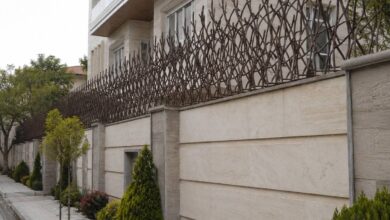 14 طرح حفاظ دیوار رنگ کوره ای در ساری