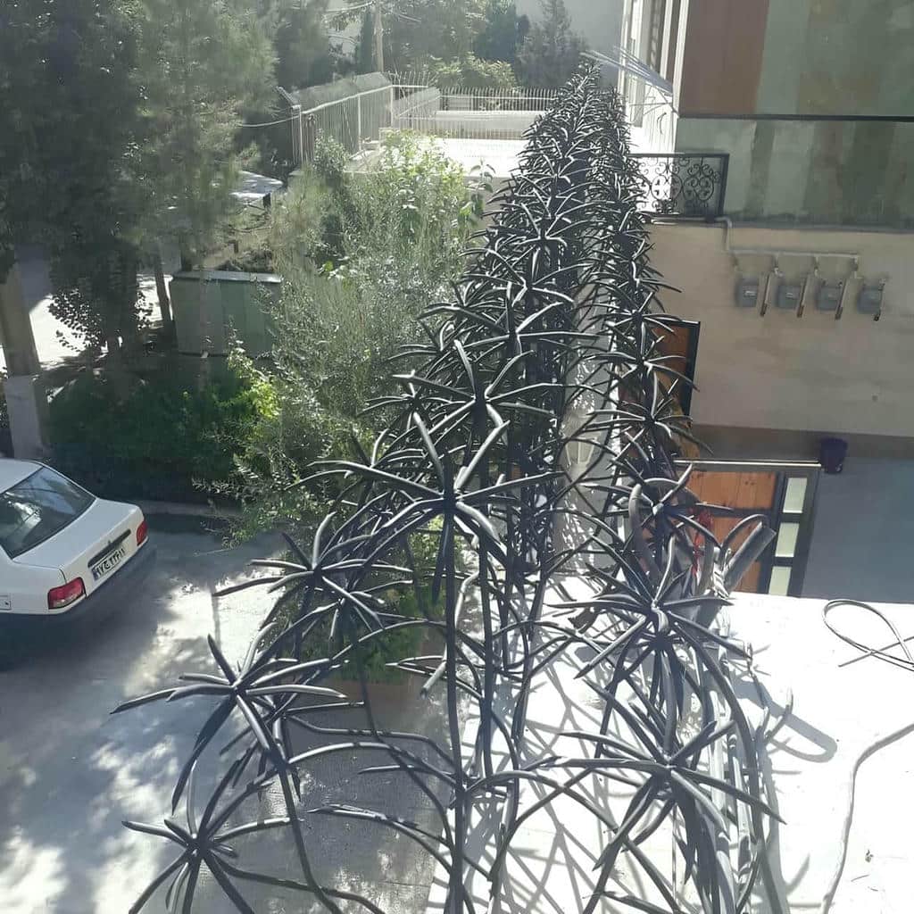 ساخت حفاظ دیوار سیم خاردار ترکیبی سفارشی در ساری ساخت حفاظ دیوار سیم خاردار ترکیبی سفارشی در ساری