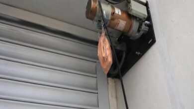 9 طرح کرکره برقی پارکینگ موتور ساید در ساری
