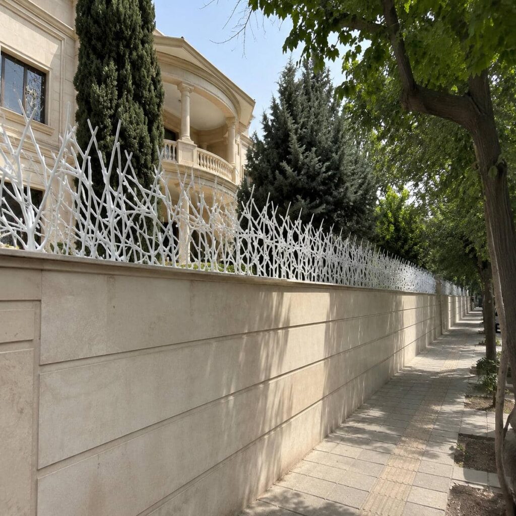 خدمات نصب حفاظ دیوار رنگ کوره ای در ساری