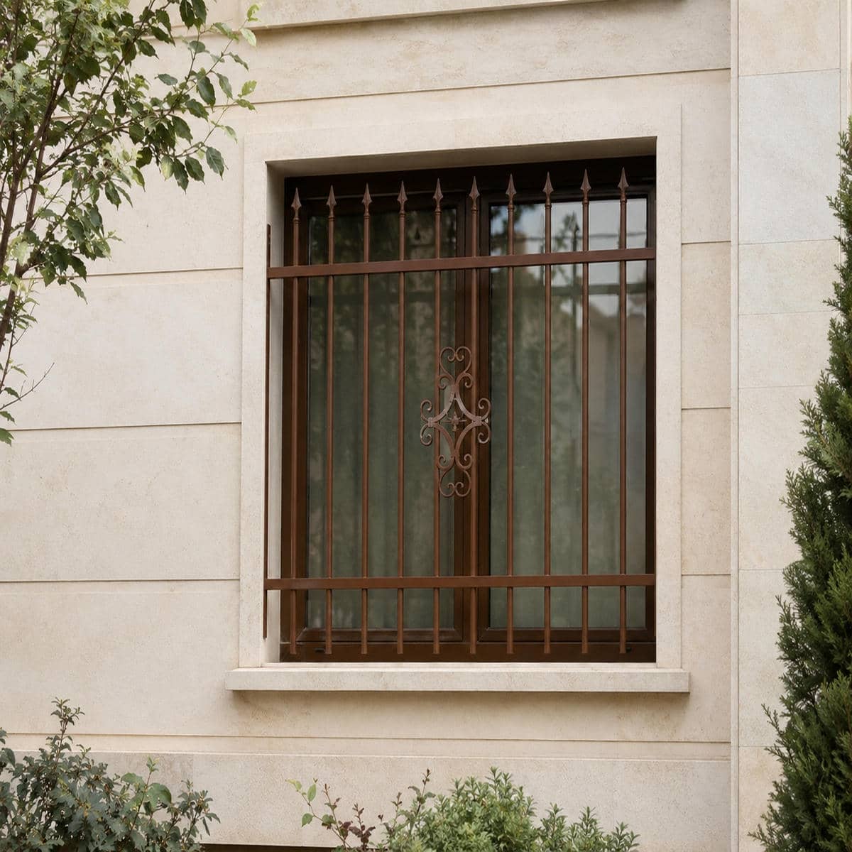 7 مدل حفاظ پنجره ضد سرقت میله عمودی در ساری